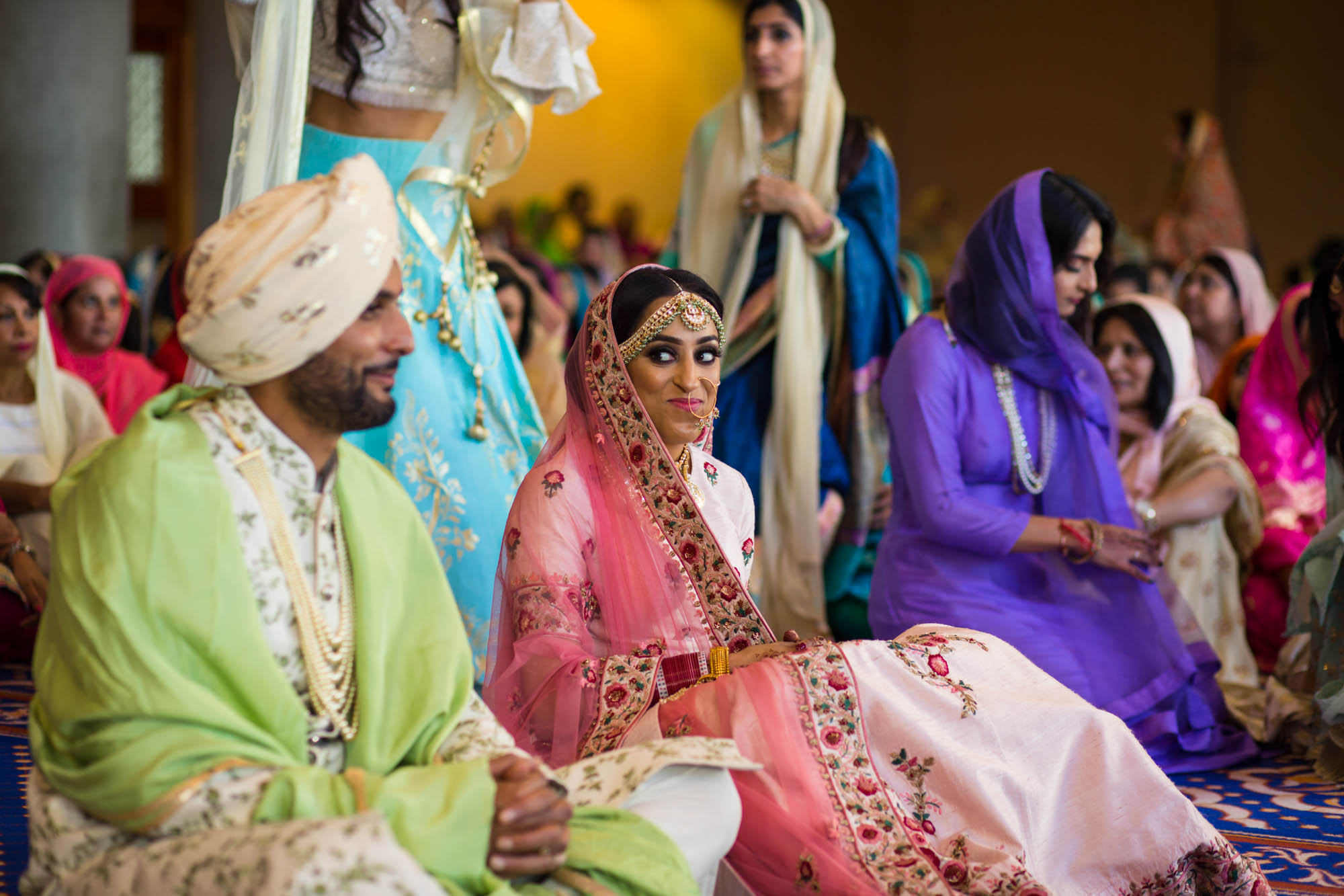 Sikh wedding photographer London, Gurdwara Sri Guru Singh Sabha