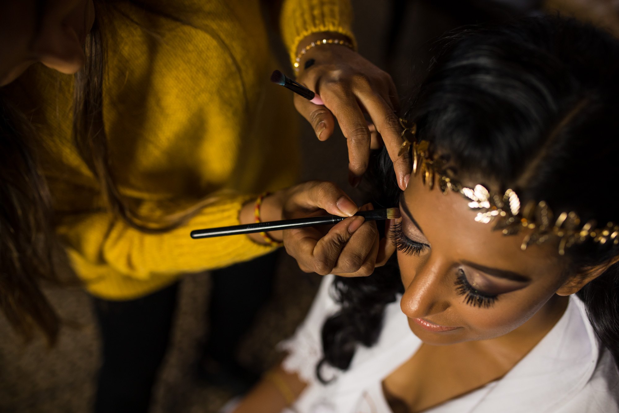 The Gainsborough Hotel, Bath, Indian wedding photographers, bride, hair and make up