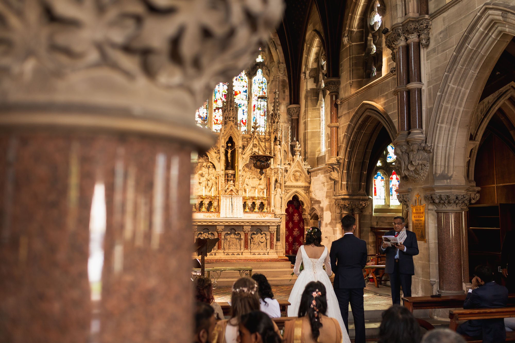 Rudding Park, Yorkshire, Asian Wedding Photography, church blessing