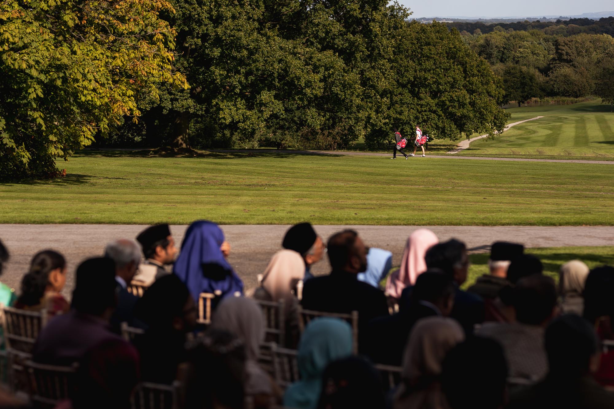 Rudding Park, Yorkshire, Asian Wedding Photography, outdoor nikkah ceremony