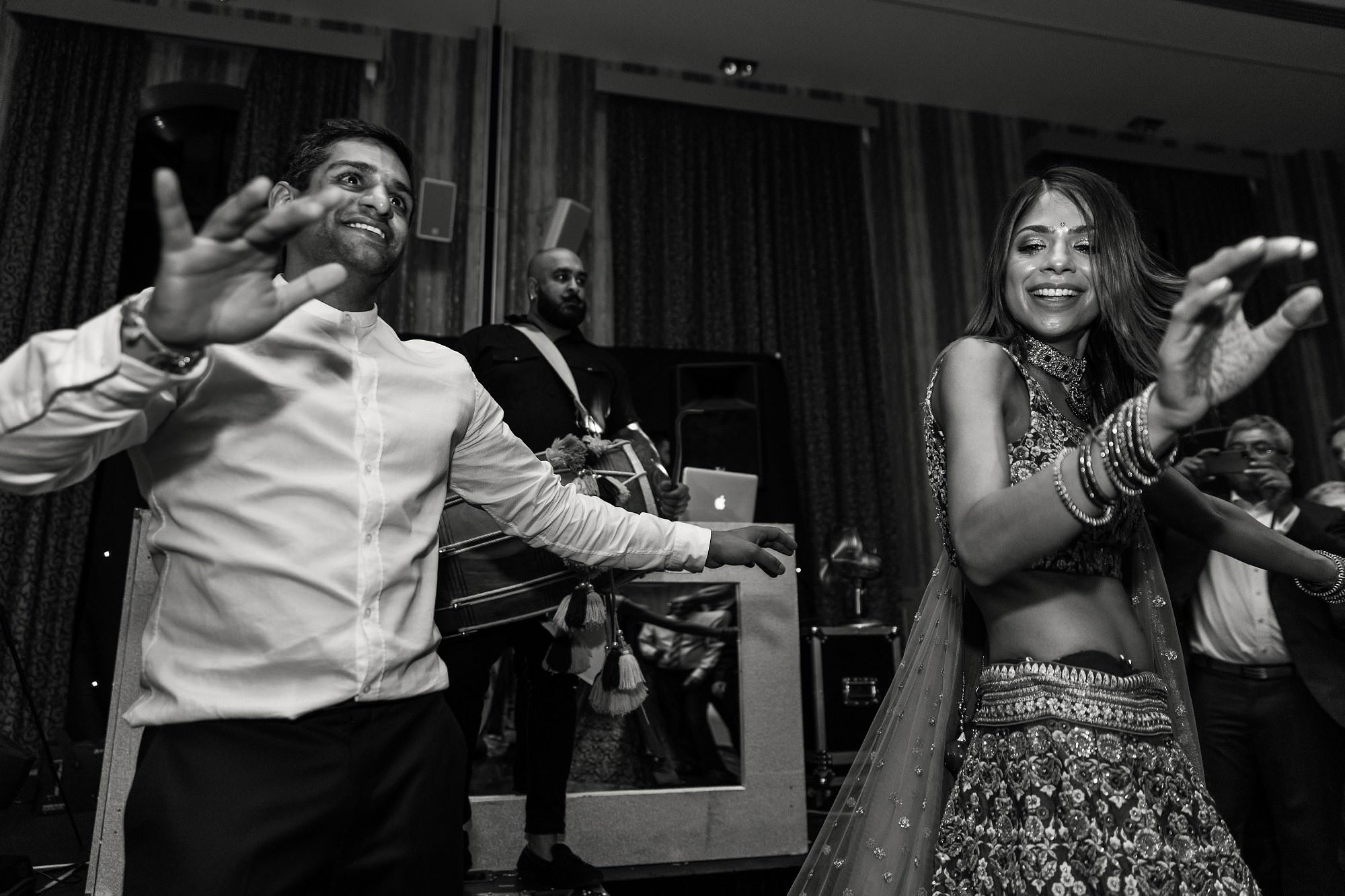 The Vale Resort, Cardiff, Asian wedding photographer, bride and groom