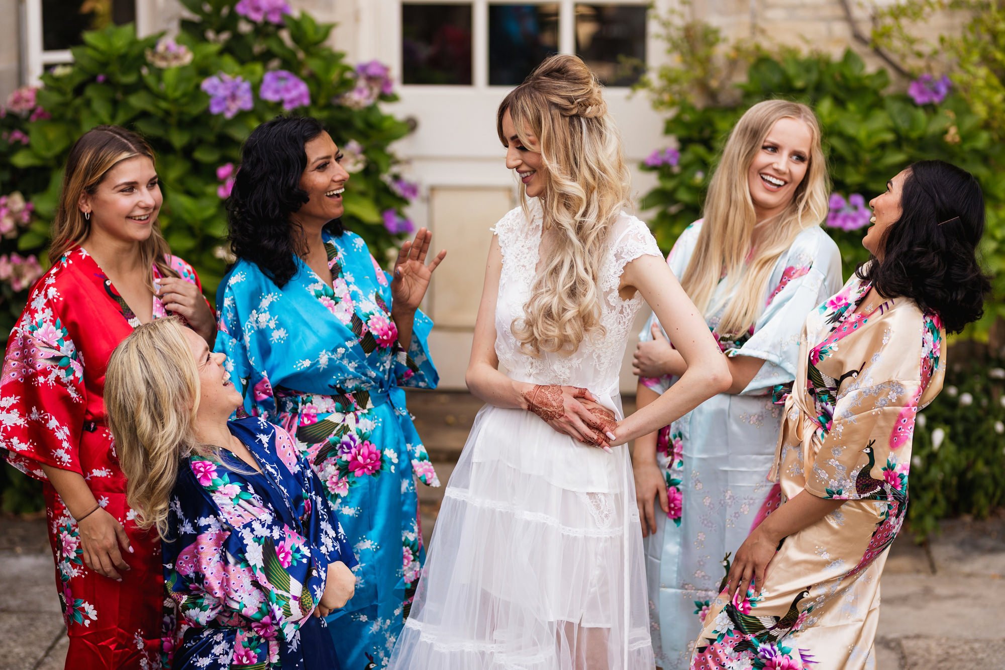 Euridge Manor, Cotswolds, Multicultural Wedding, civil ceremony, bridesmaids, bridal party