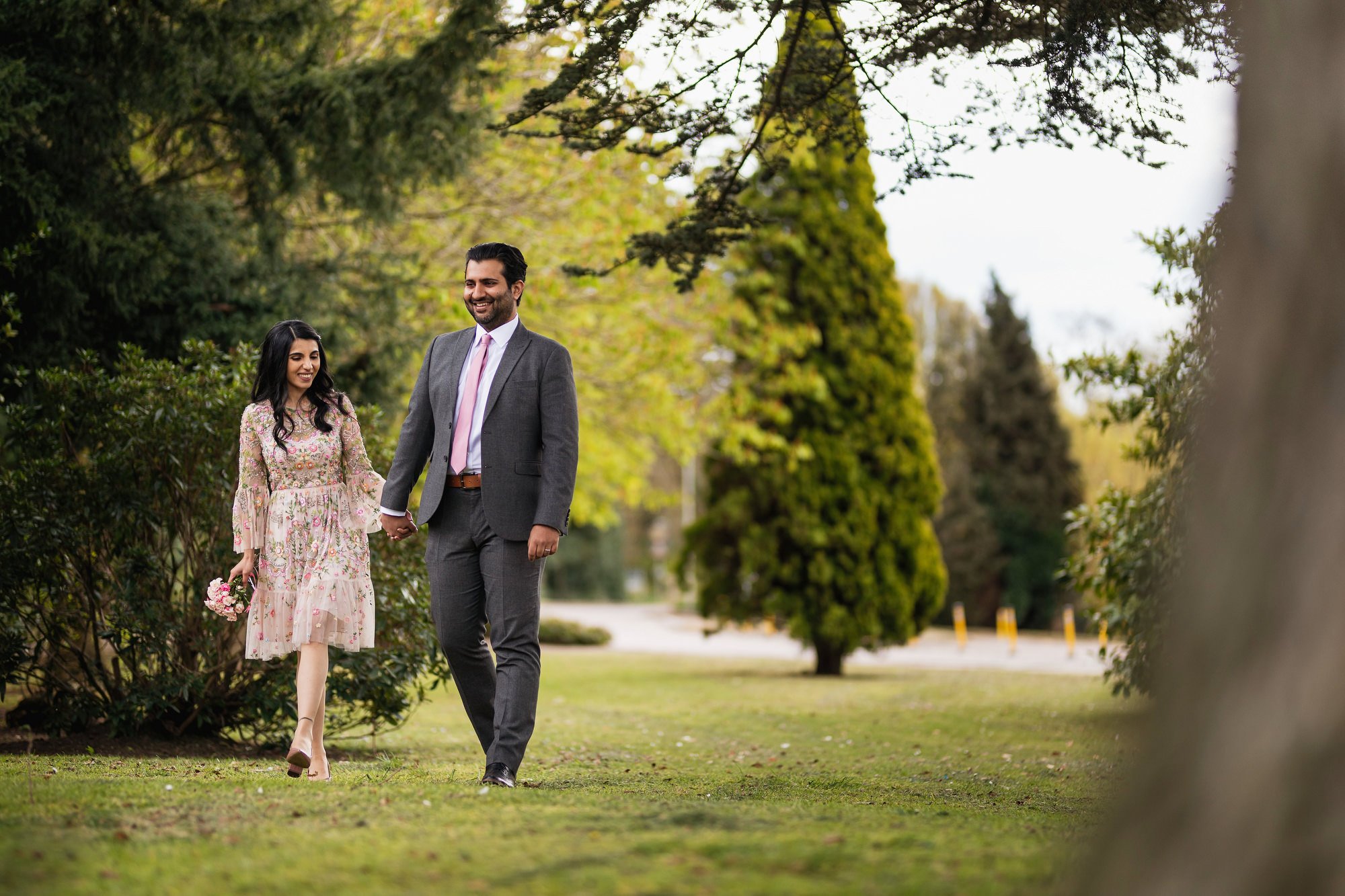 Leicester Registry Office, Glenfield, couples portraits, Leicester Asian Wedding Photographer