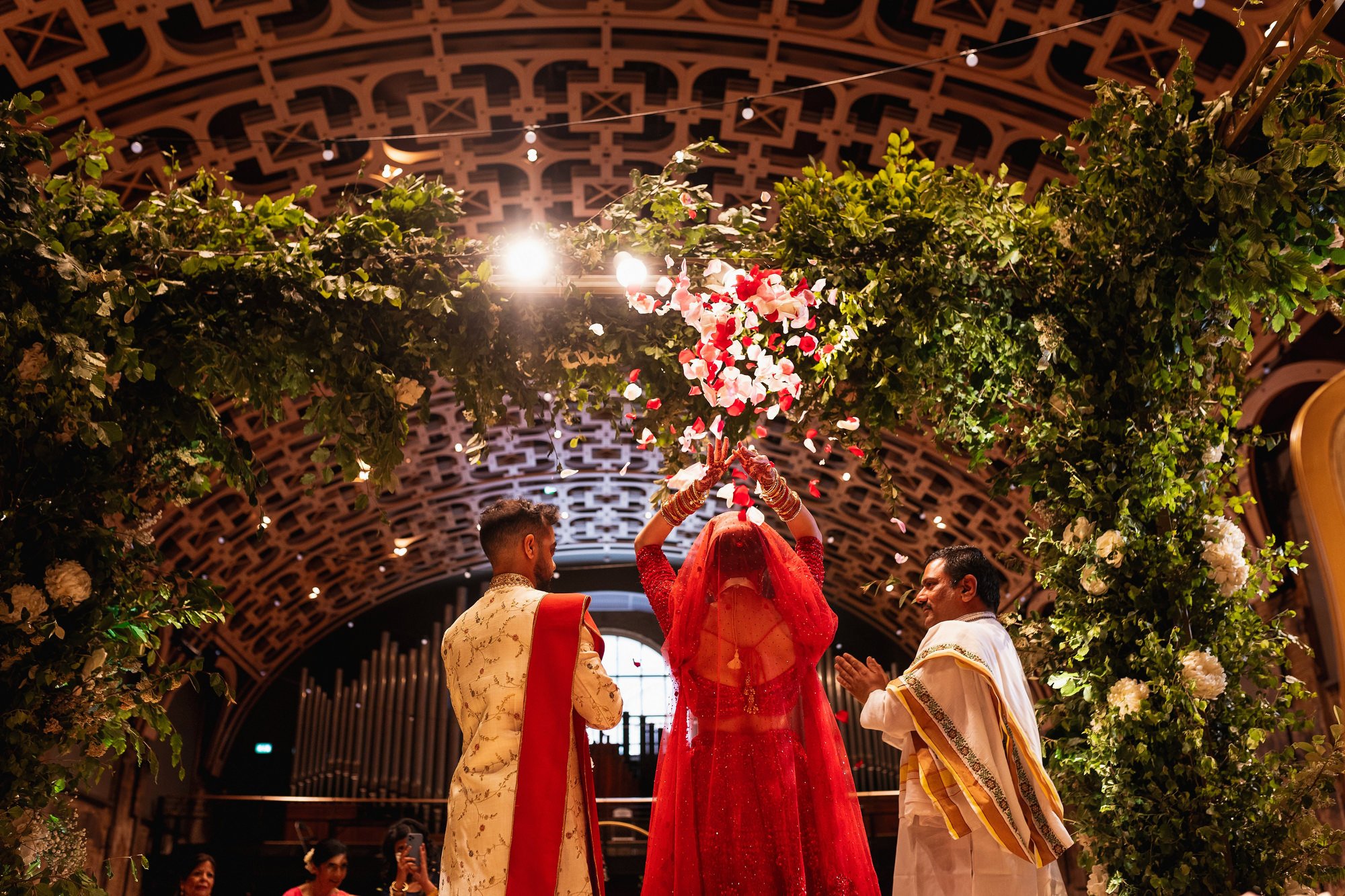 Battersea Arts Centre, London, Wedding reception, Hindu ceremony