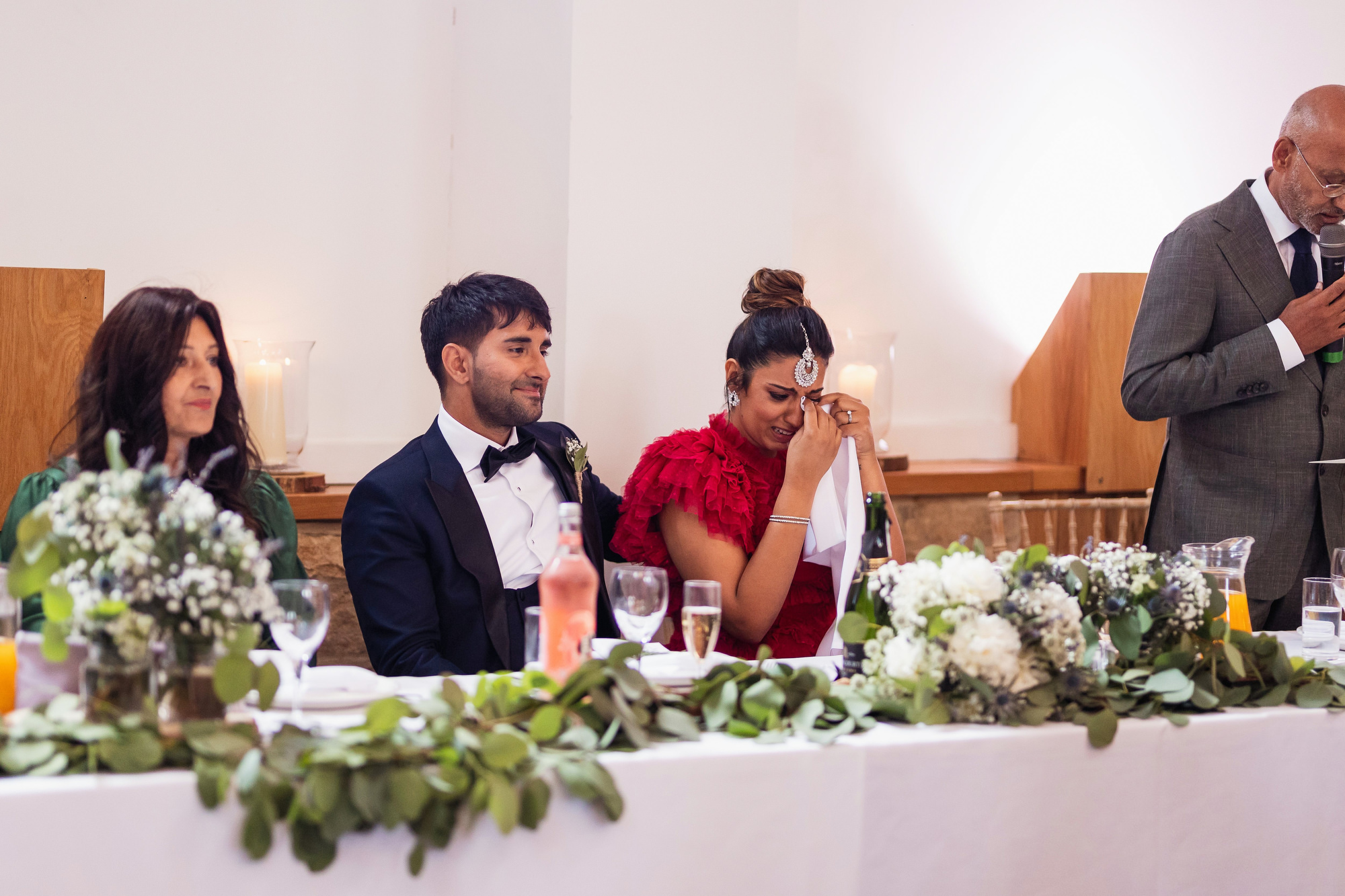 Civil Ceremony, Worton Hall, Oxford, wedding reception, speeches