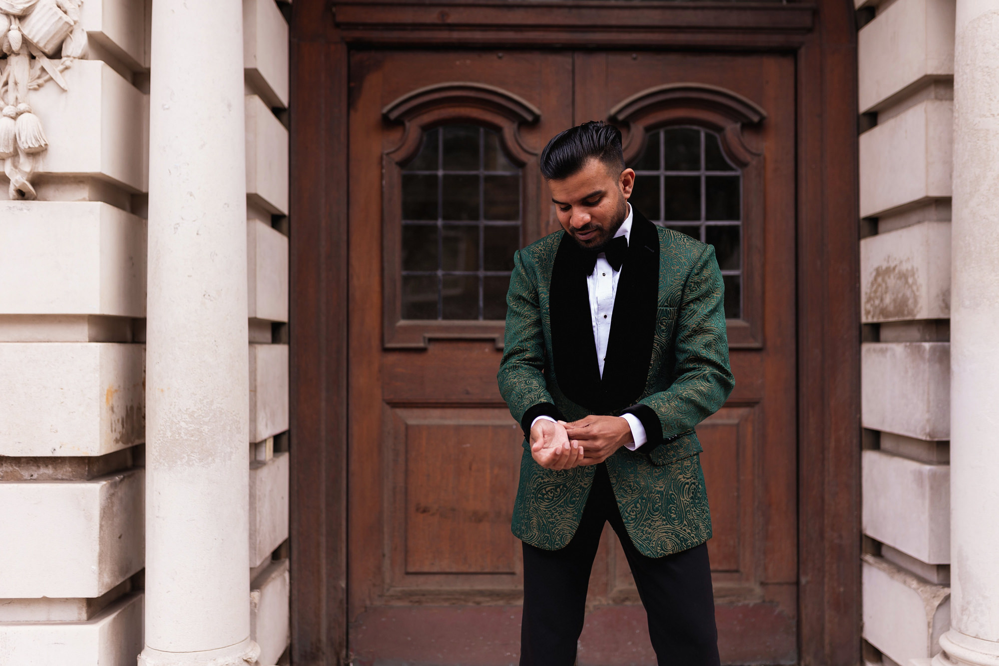 Woolwich Town Hall, Civil Ceremony, Natural Wedding Photographer, groom prep