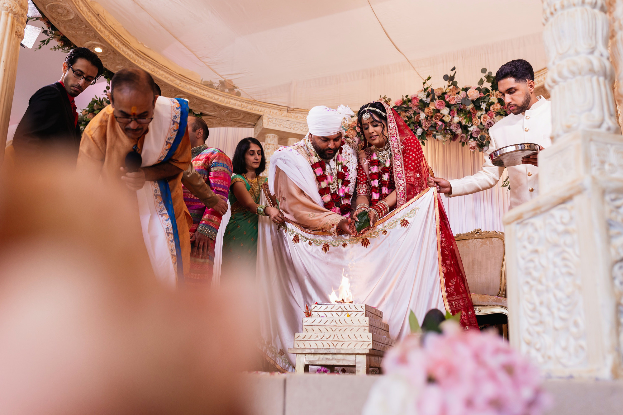 The Lakeside Suite, Leicester, Best Asian Wedding Photographer, phera
