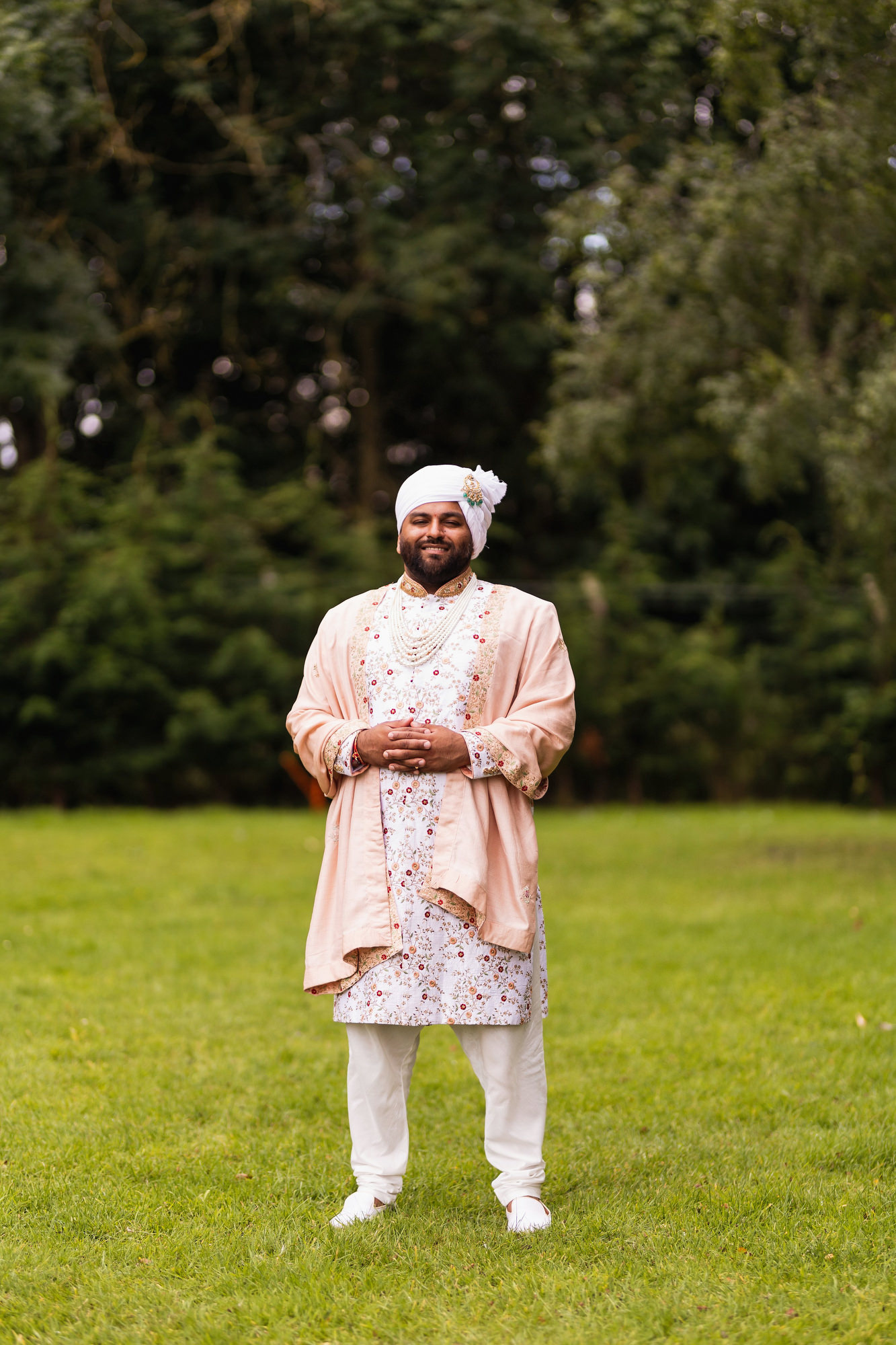 The Lakeside Suite, Leicester, Best Asian Wedding Photographer, grooms portrait