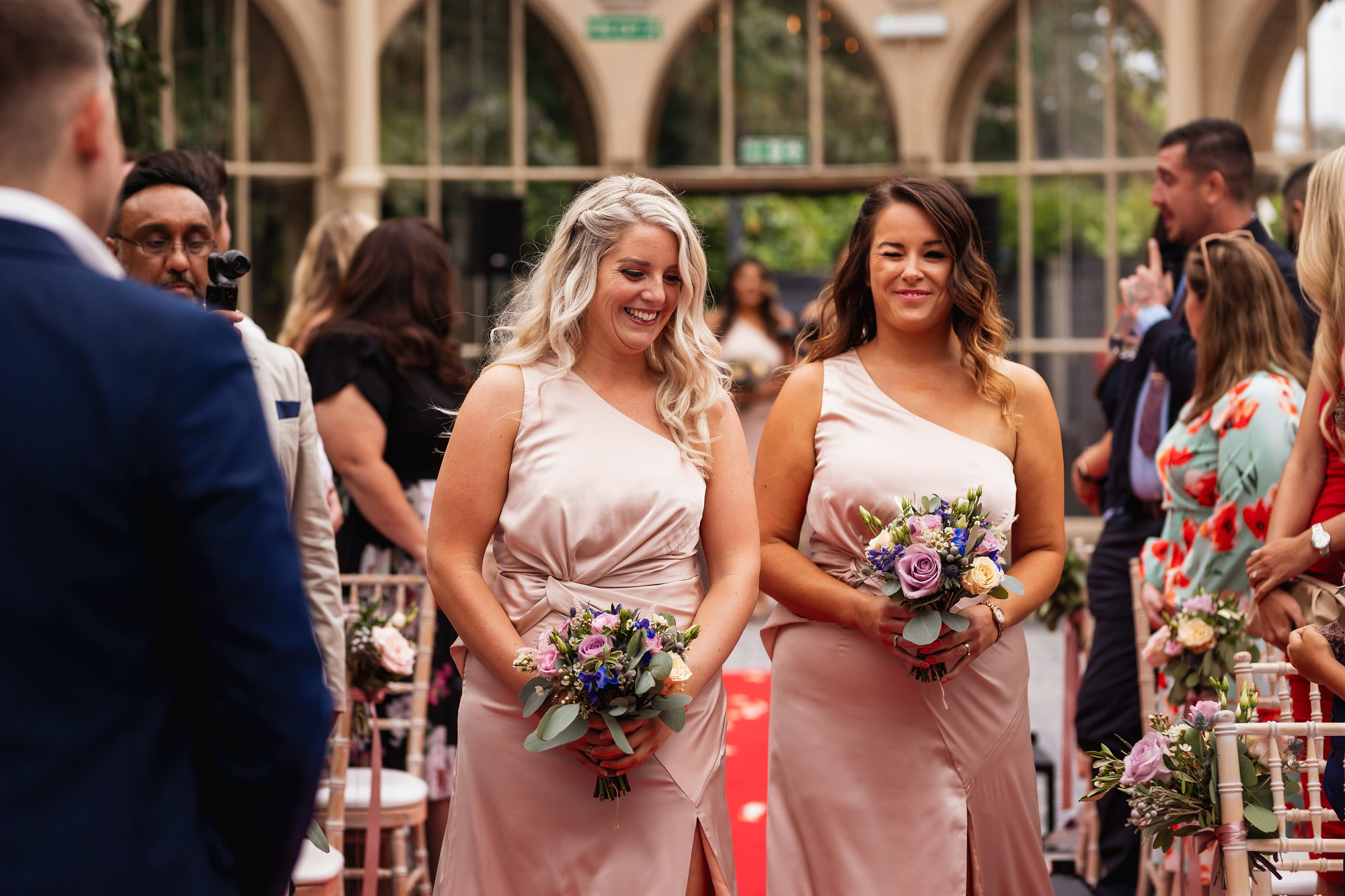 De Vere Tortworth Court, Bristol, Fusion Wedding, Civil wedding, bridesmaids