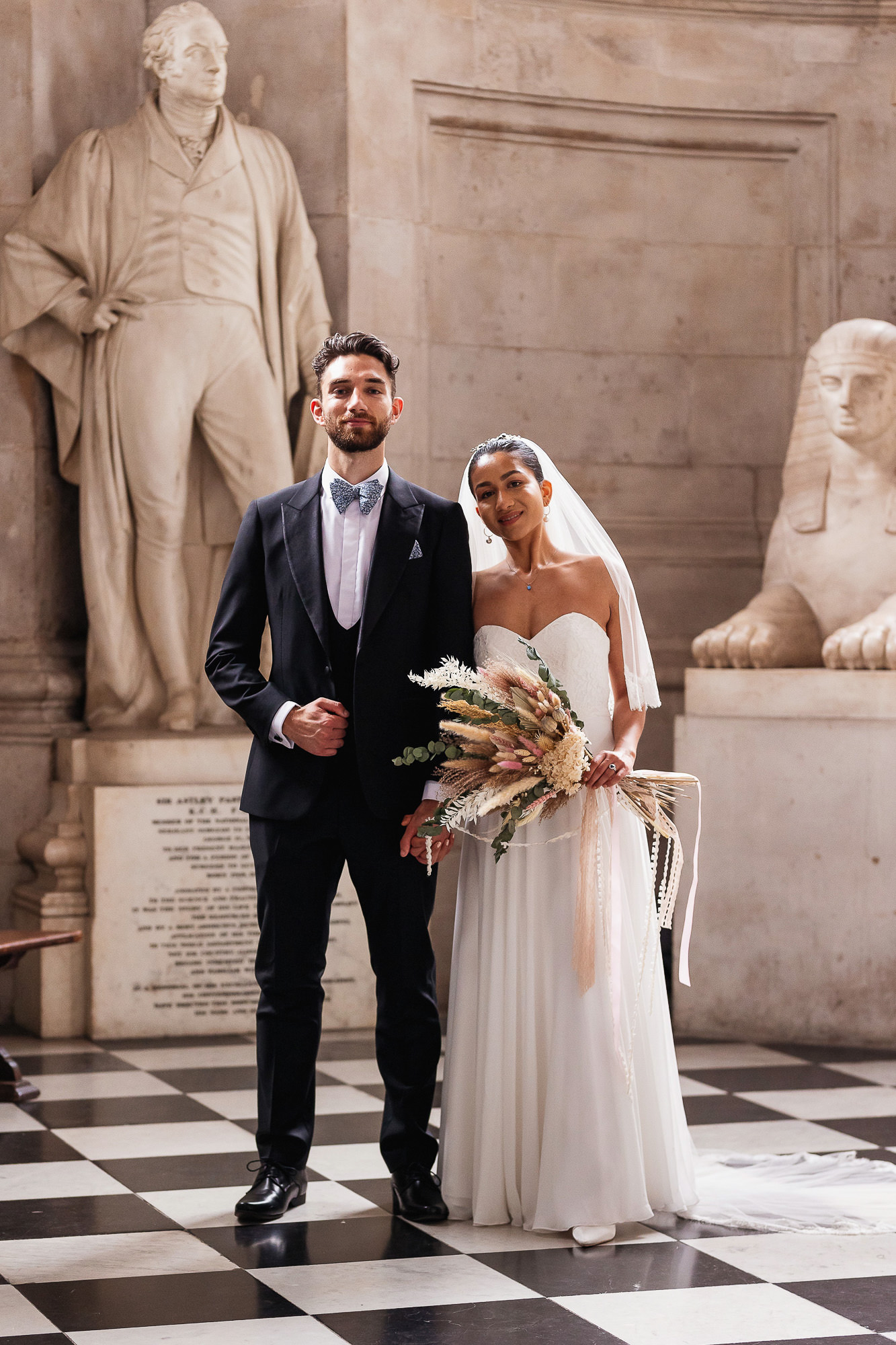 Multicultural wedding photographer, St Pauls Cathedral, London, Couples portraits