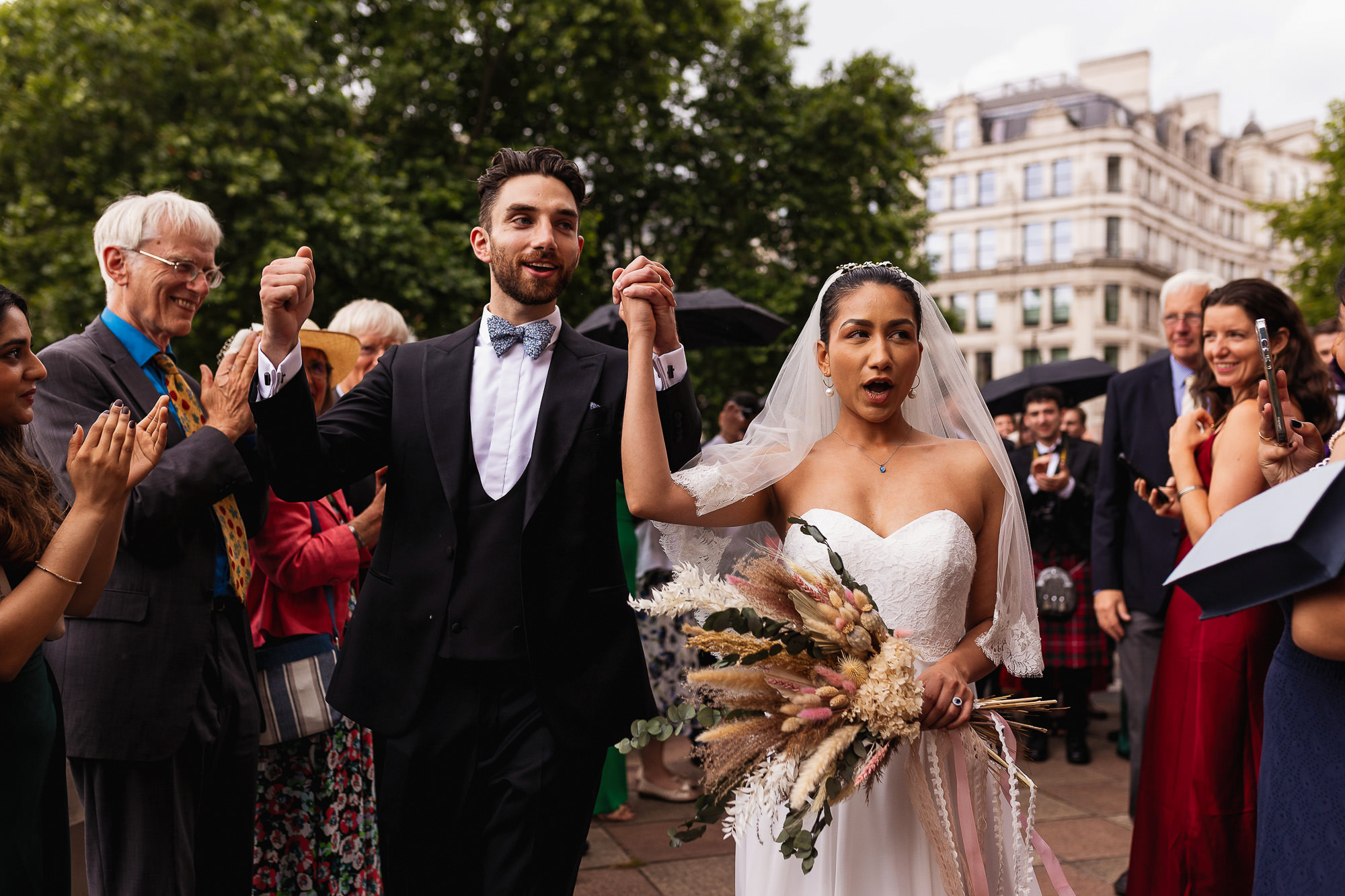 Multicultural wedding photographer, St Pauls Cathedral, London