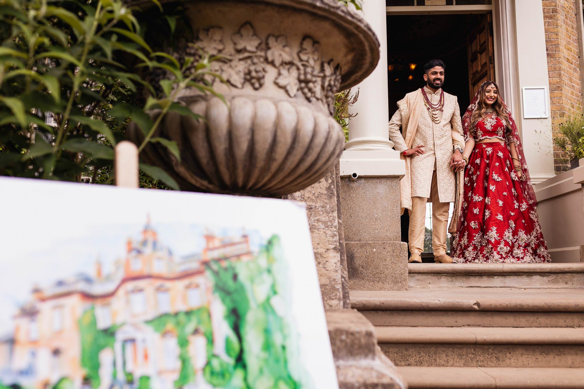 Hindu Wedding & Reception, Hampton Court House
