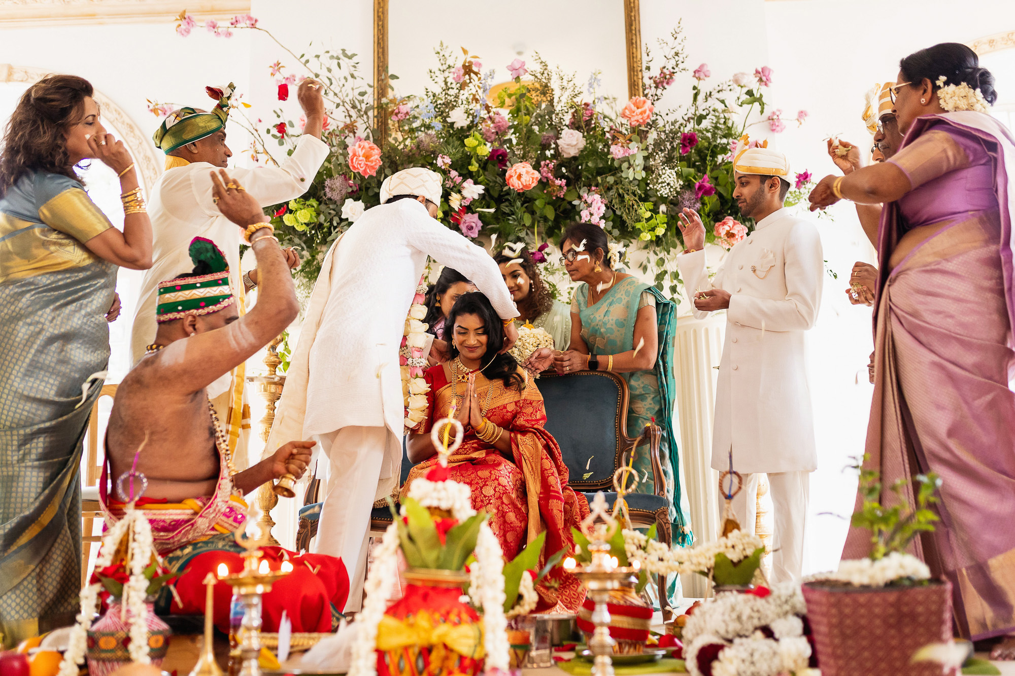 Tamil Wedding, Tamil Wedding Photography, Northbrook Park, religious ceremony