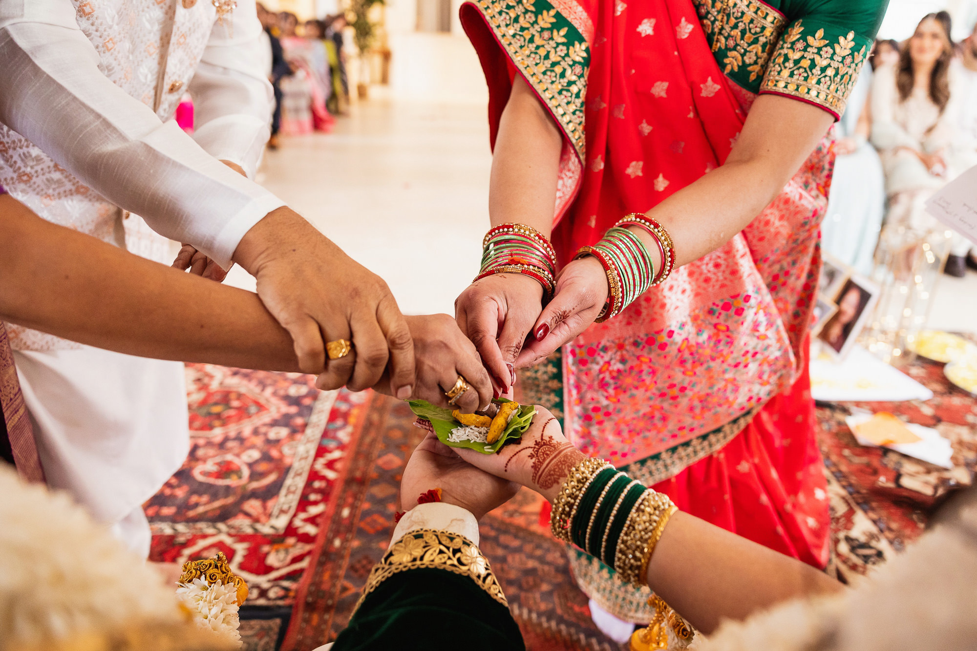 Hindu wedding photographer, Northbrook Park, Farnham, Surrey, fusion wedding, religious ceremony