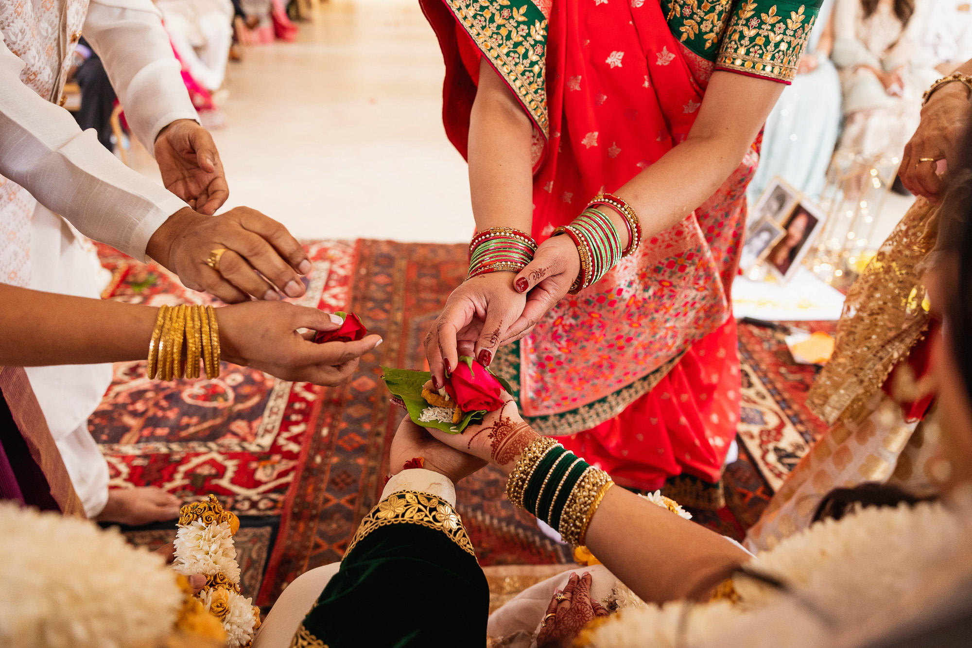 Hindu wedding photographer, Northbrook Park, Farnham, Surrey, fusion wedding, religious ceremony