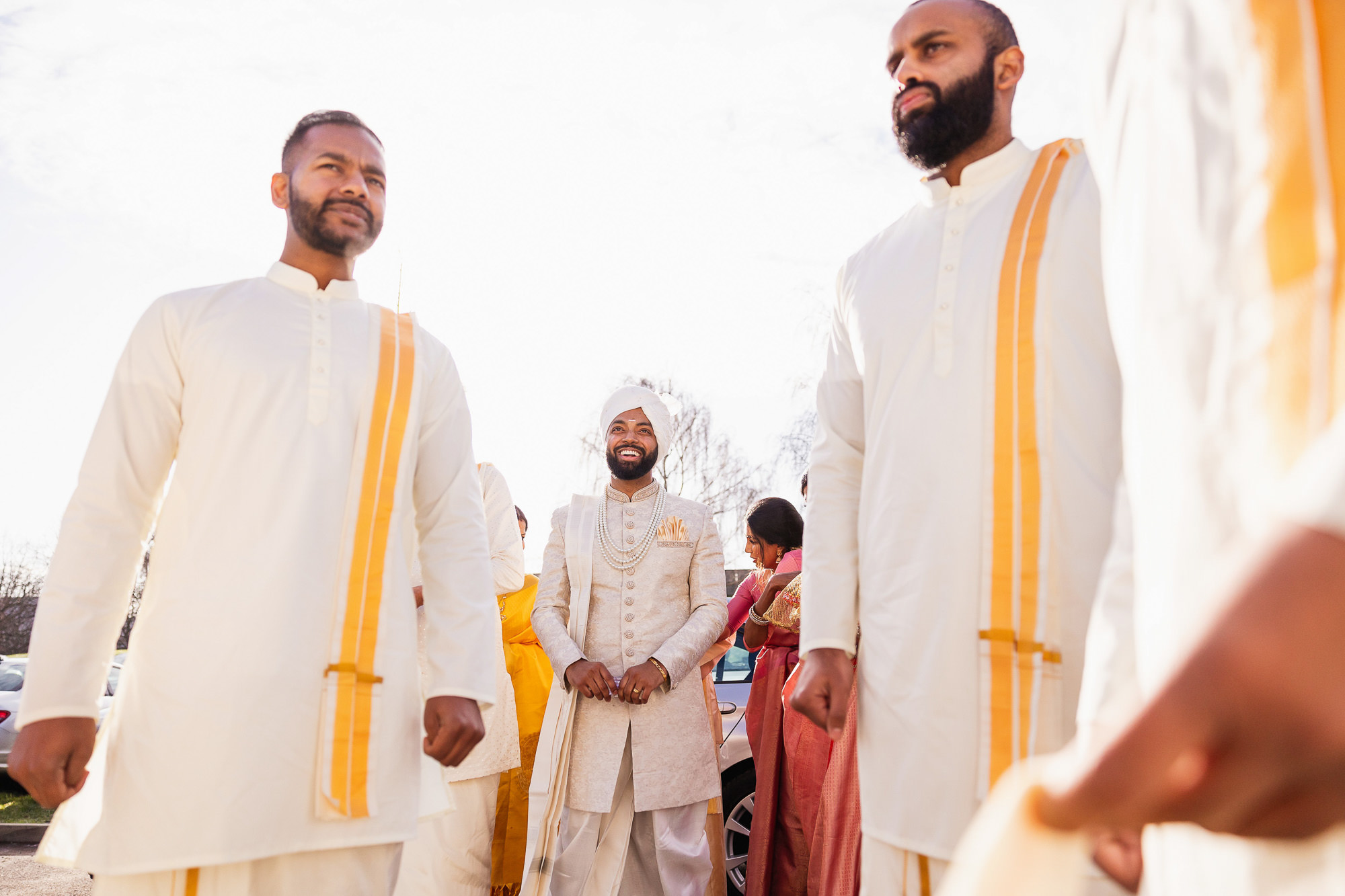 Tamil Wedding, Tamil Wedding Photographer, Stockley Park, Religious ceremony, groom arrival