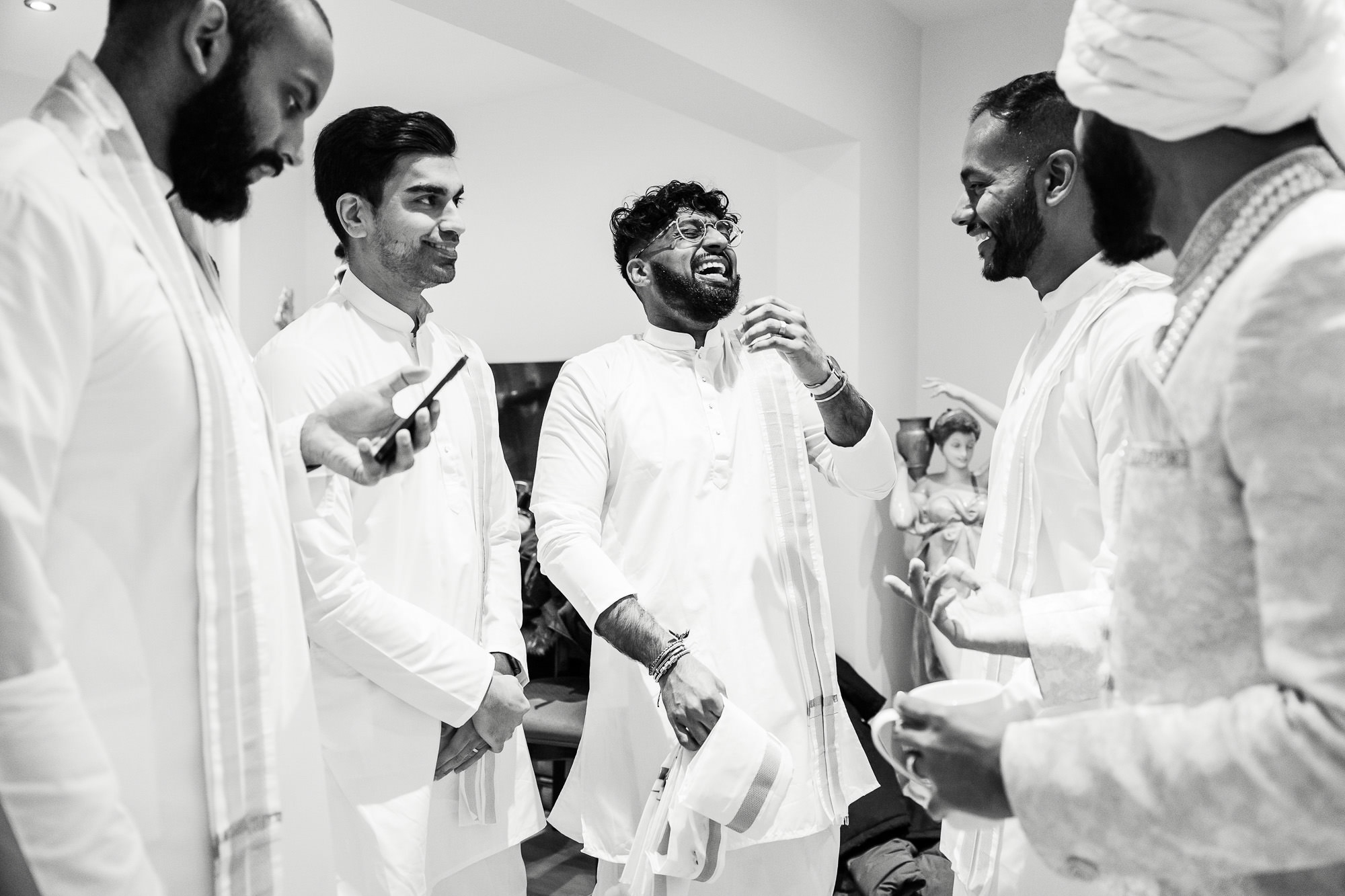 Tamil Wedding, Tamil Wedding Photographer, Stockley Park, Religious ceremony, groom getting ready