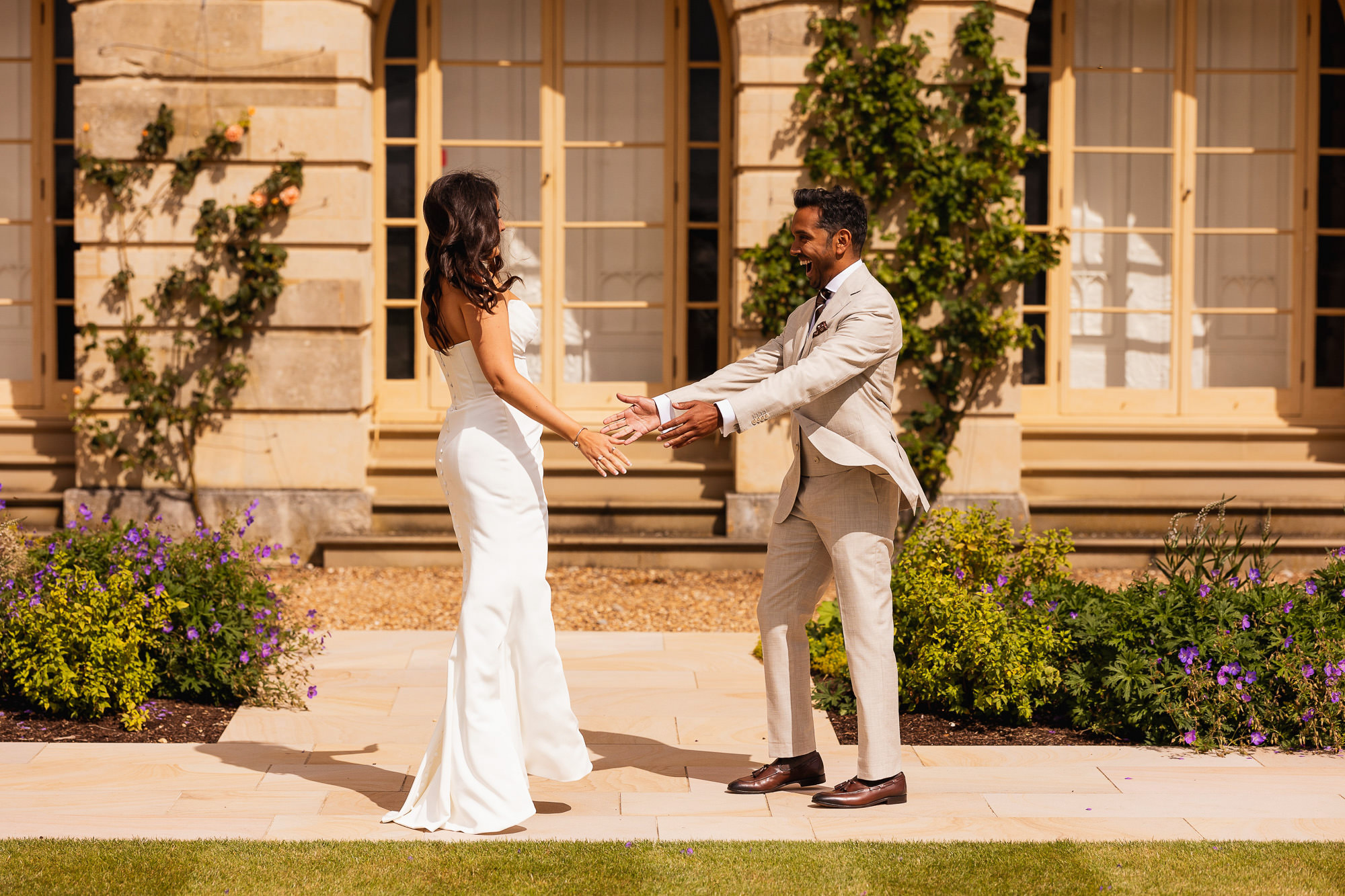 Stowe House, Civil Ceremony, Hindu Wedding, Multicultural Wedding Photographer, first look