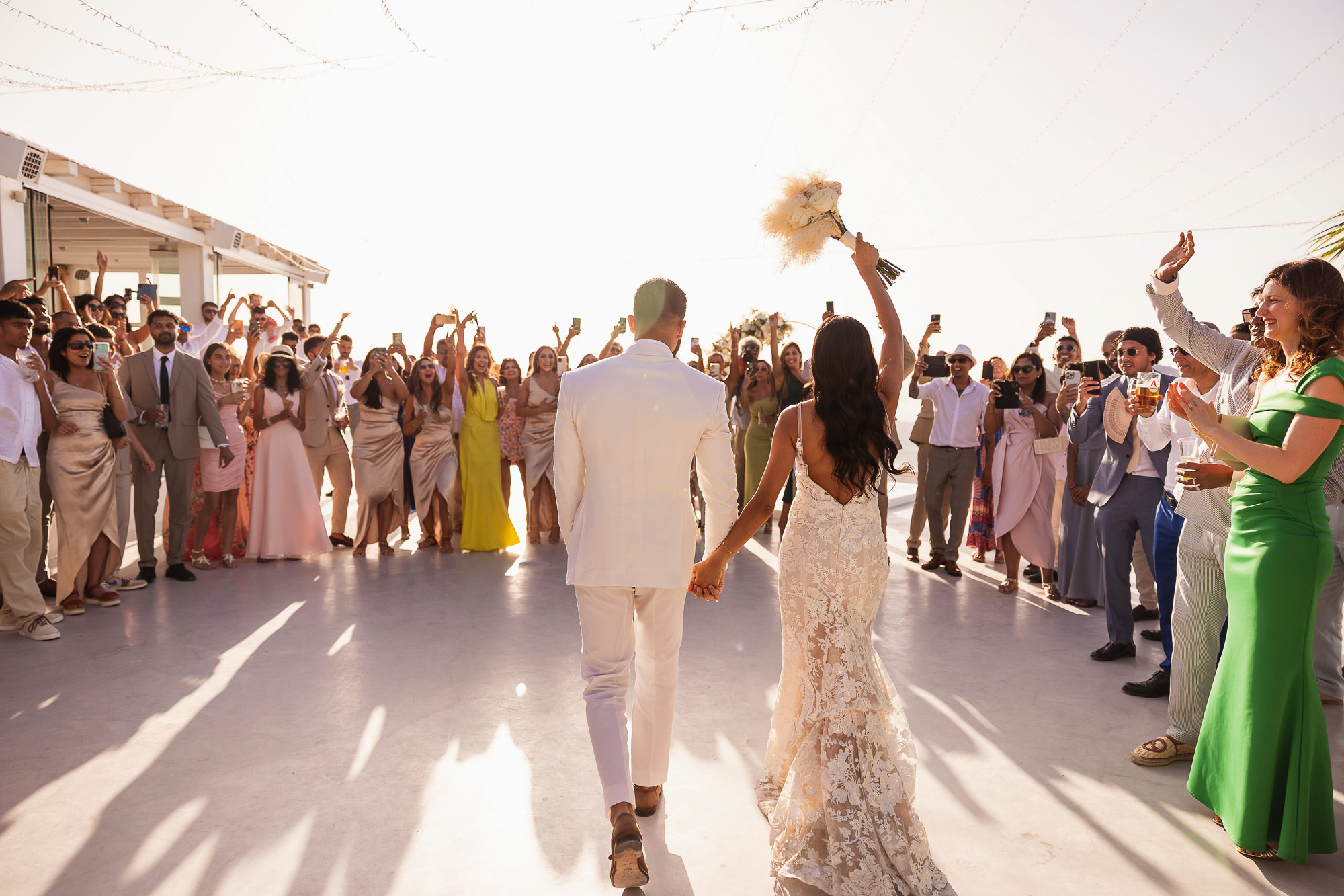 Destination Wedding Photographer, Santorini, Santorini Gem, Greece, couples entrance