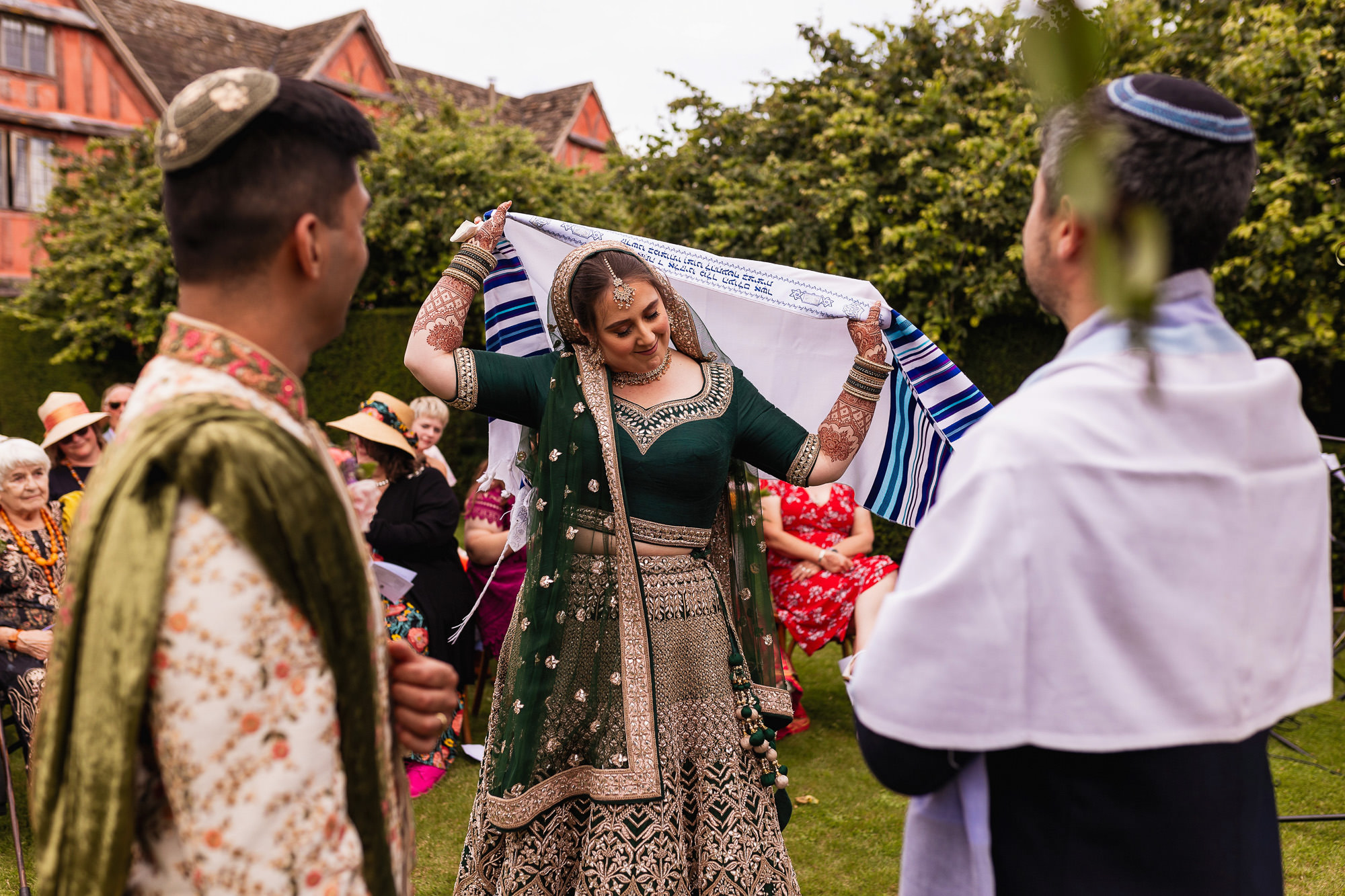Multicultural Wedding, Jewish Wedding, Pauntley Court, Gloucestershire