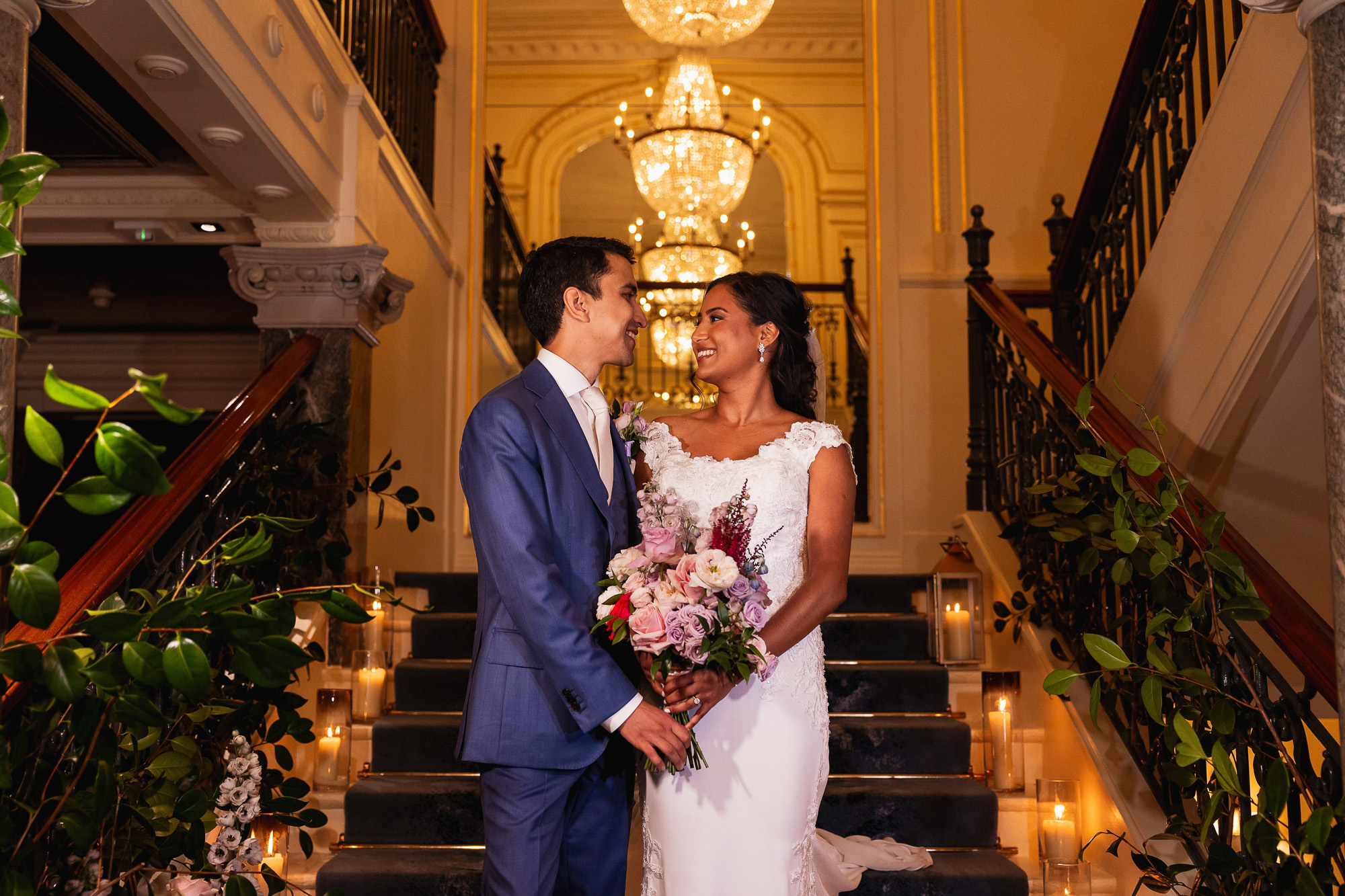 Luxury Wedding Photographer, Mandarin Oriental Hyde Park, Couples portraits