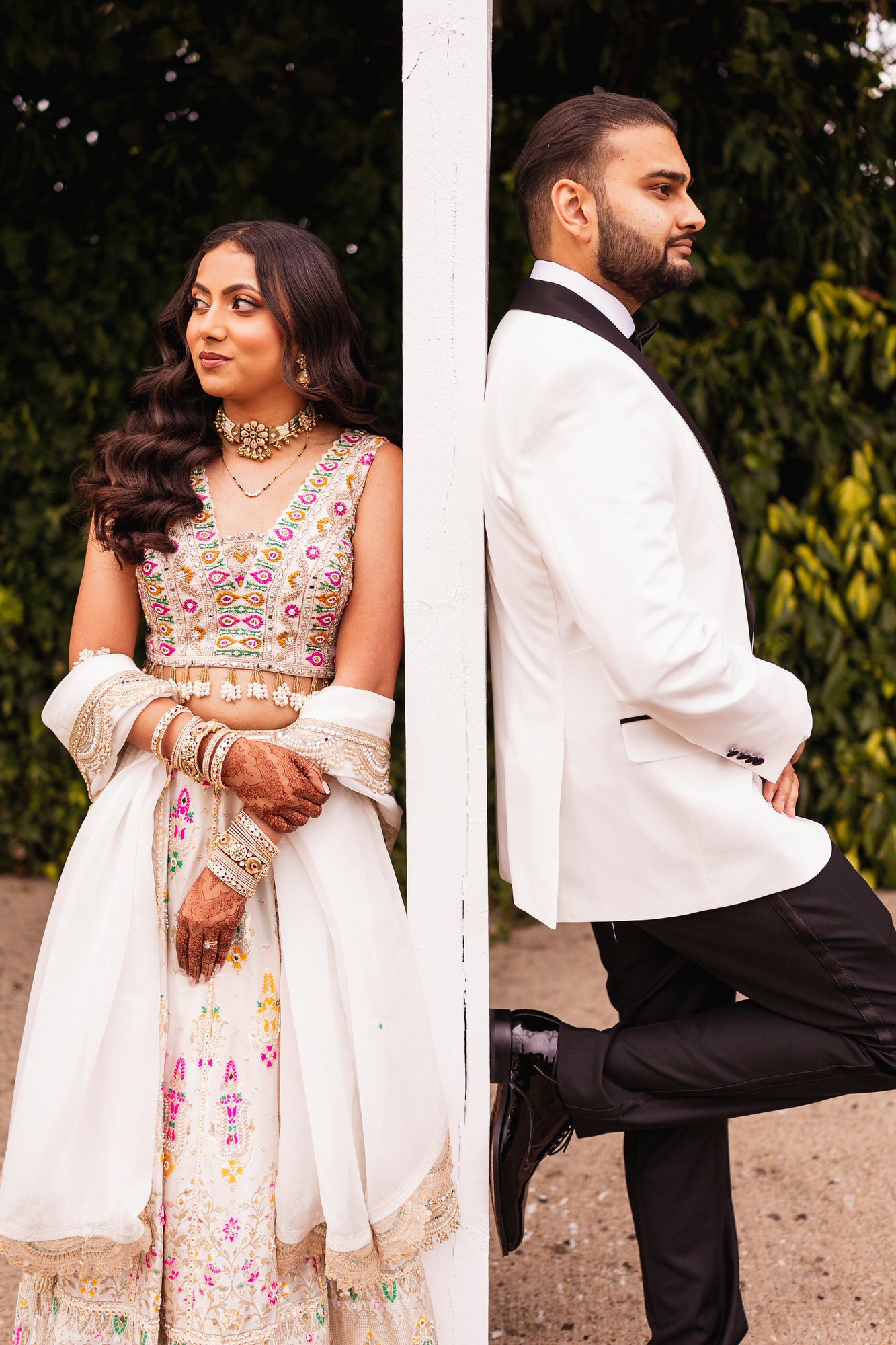 Hindu Wedding & Reception, Asian Wedding Photographer, Manor of Groves, Hertfordshire, couples portraits