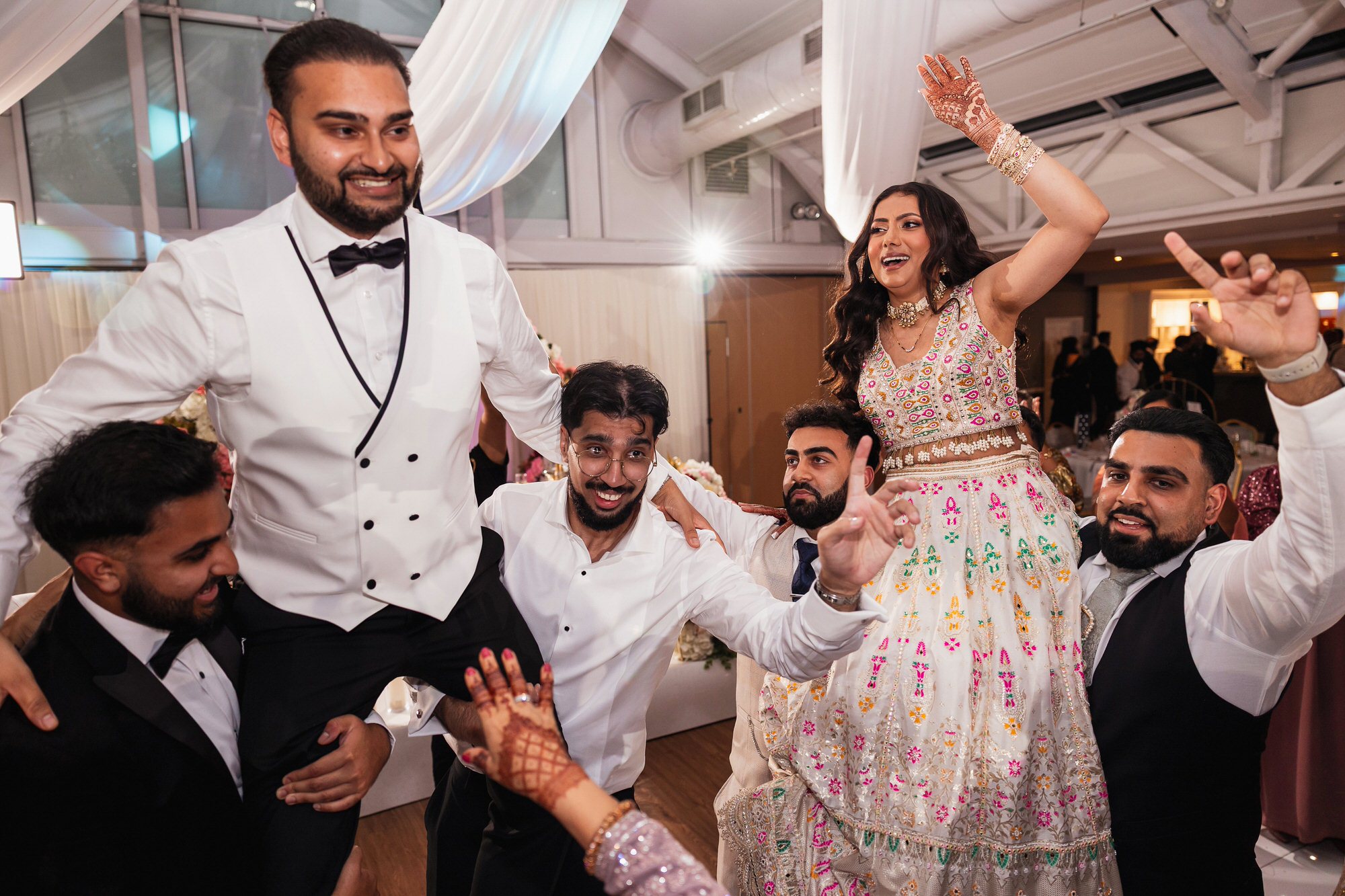 Hindu Wedding & Reception, Asian Wedding Photographer, Manor of Groves, Hertfordshire, Wedding reception